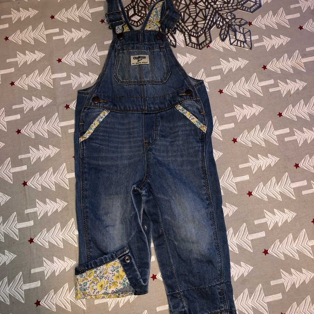 Oshkosh Girls denim overalls